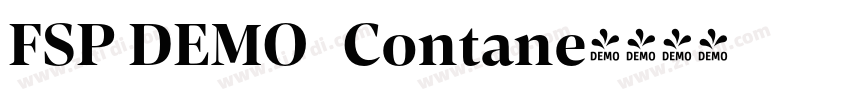 FSP DEMO   Contane字体转换